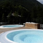 Jacuzzi exterieur - Grand Spa Alpes